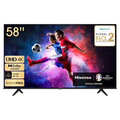 TV Hisense 58" 4K UHD Smart Vidaa 58A6H