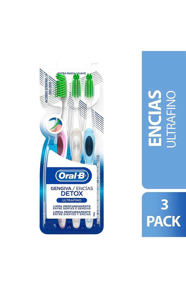 Oral b gengiva deals encias detox ultrafino