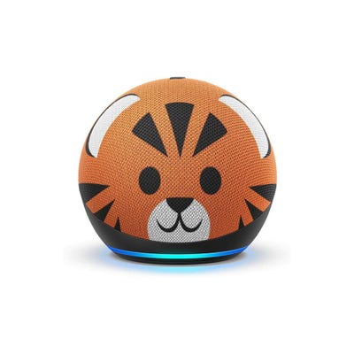 Parlante inteligente Amazon Echo Dot 4ta generación con control parental Tiger