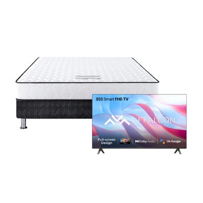 Cama Paraíso Amanecer 2PLZ + TV iFFALCON 32" LED HD Android TV 32S53