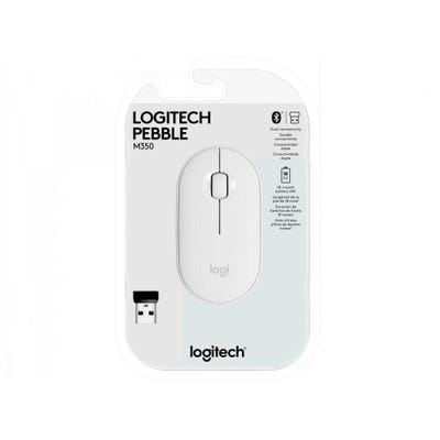 Mouse Logitech Pebble M350 Silent White