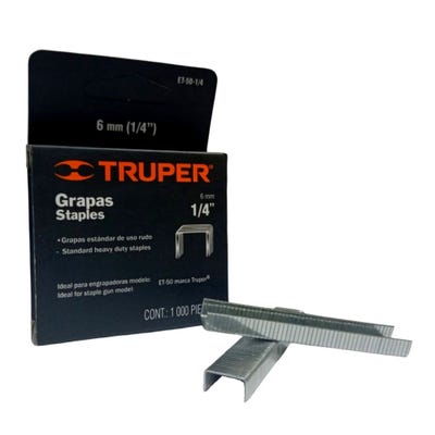 GRAPAS X2 1/4 TRUPER 6,0MM ET-50
