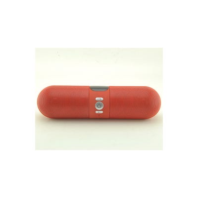 Parlante inalámbrico Nooz Bluetooth FM USB AUX JY-25RD Rojo