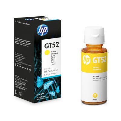 Botella de tinta HP GT52 Original Amarilla M0H56AL