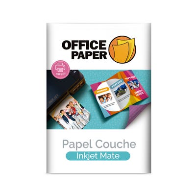 Papel A4 Office Paper Couche Mate 10 Hojas