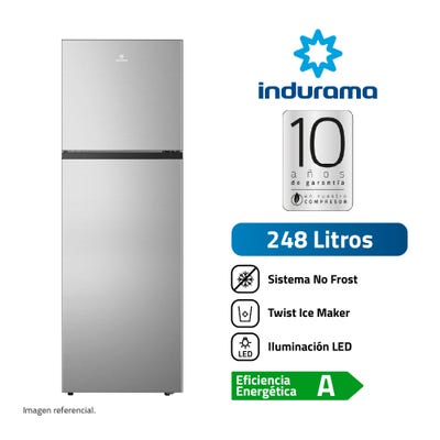 Refrigeradora Indurama RI-389 No frost Croma 248LT