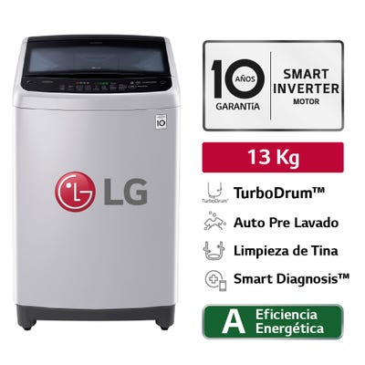 Lavadora LG Smart Motion 13KG TS1366NTP Gris